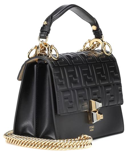 fendi shoulder bag black.